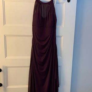 New beautiful plum Formal dress
